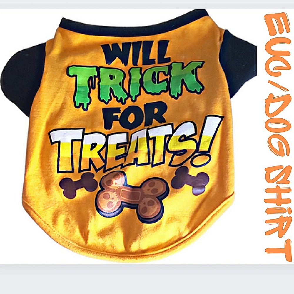 🔥🐕EUC~HALLOWEEN DOG SHIRT